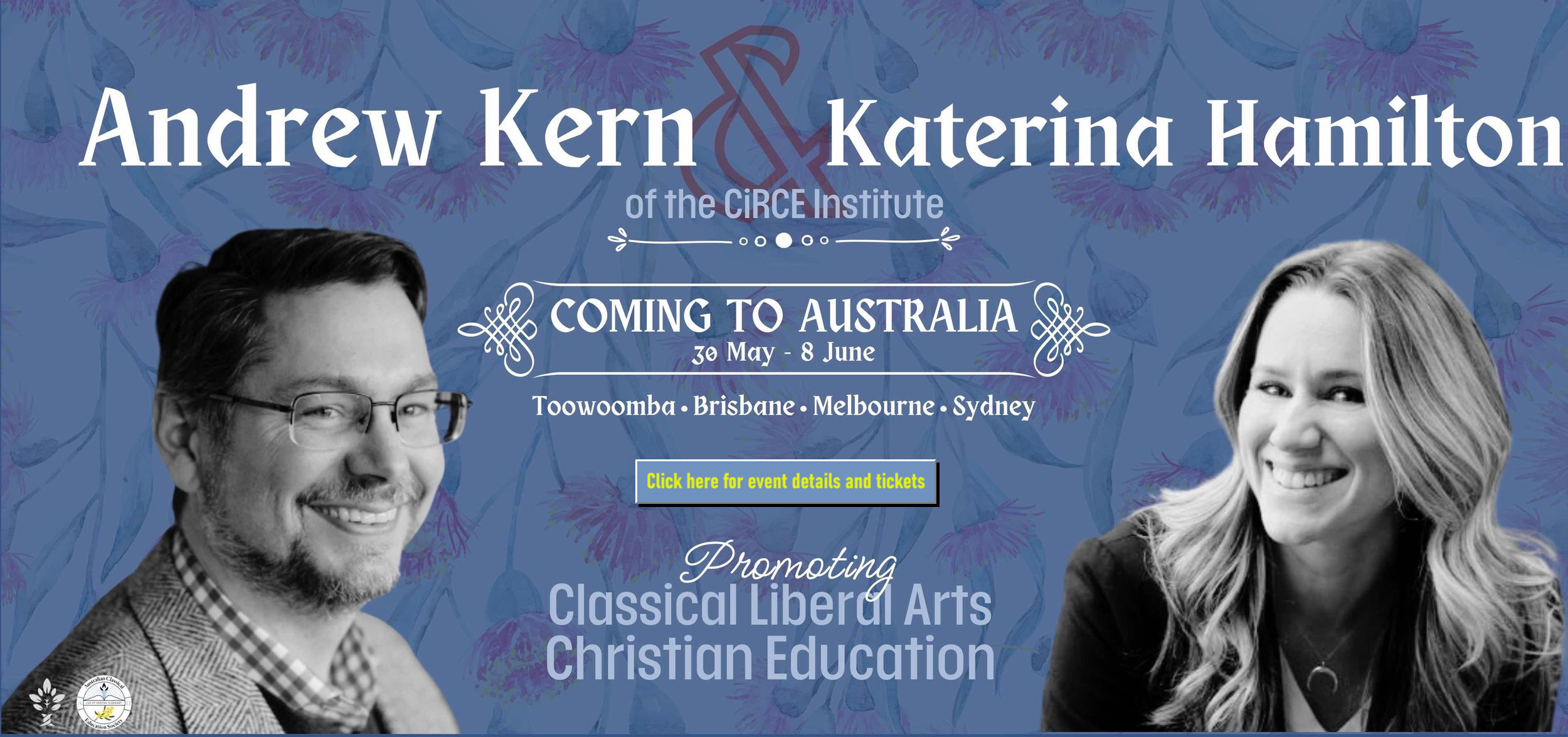 Andrew Kern & Katerina Hamilton Speaking Tour